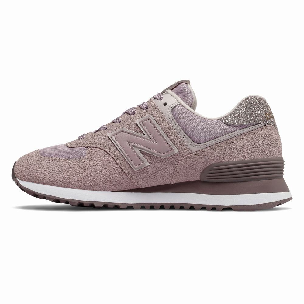 New Balance 574 Pebbled Street Luz Roxo Distribuidor Sapatilhas